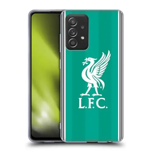 Head Case Designs Officially Licensed Liverpool Football Club Third 2025/26 Kit Gel Case [Military Grade Protection] Compatible with Samsung Galaxy A52 / A52s / 5G (2021) 