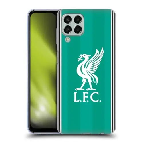 Head Case Designs Officially Licensed Liverpool Football Club Third 2025/26 Kit Gel Case [Military Grade Protection] Compatible with Samsung Galaxy M33 (2022) - 1