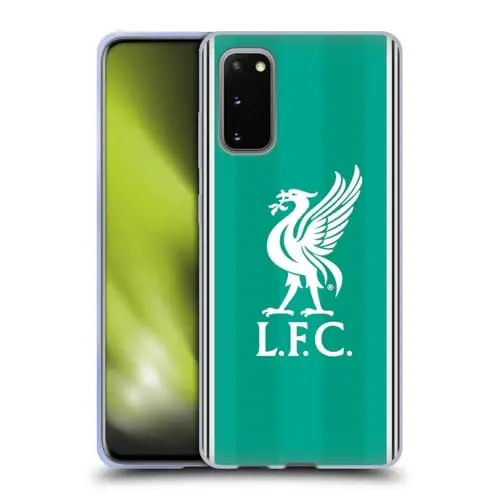 Head Case Designs Officially Licensed Liverpool Football Club Third 2025/26 Kit Gel Case [Military Grade Protection] Compatible with Samsung Galaxy S20 / S20 5G 