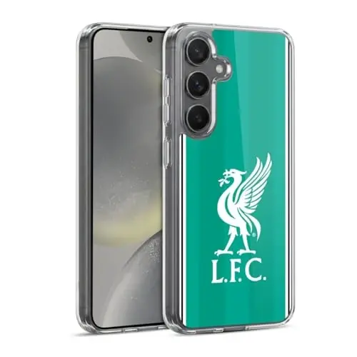 Head Case Designs Officially Licensed Liverpool Football Club Third 2025/26 Kit Gel Case [Military Grade Protection] Compatible with Samsung Galaxy S24 5G and Compatible with MagSafe - HEAD CASE DESIGNS