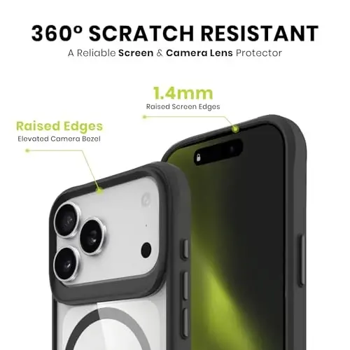 Head Case Designs официально лицензированный футбольный клуб «Челси», минималистичный логотип львов, черный противоударный бампер [военная защита], совместимый с MagSafe Apple - 5