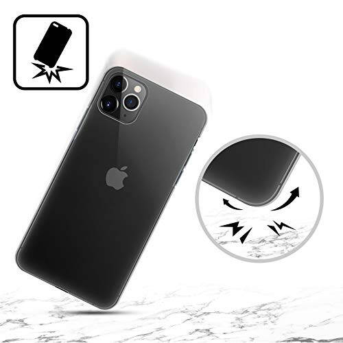 Head Case Designs Rasmiy Lisanslangan Liverpul Futbol Klubi Oltin Logosi Qora Liver Bird Yumshoq Gel Qopqog'i Apple iPhone 11 Pro Max bilan Mos keladi - 12