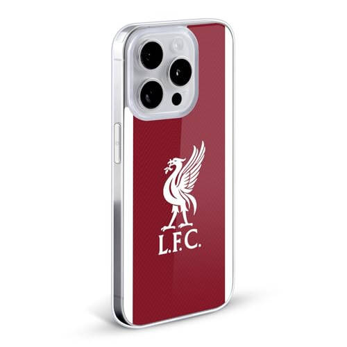 Head Case Designs Rasmiy Lisanslangan Liverpul Futbol Klubi Uy Forma 2023/24 Yumshoq Jel Kılıf Apple iPhone 14 Pro bilan mos keladi - 2