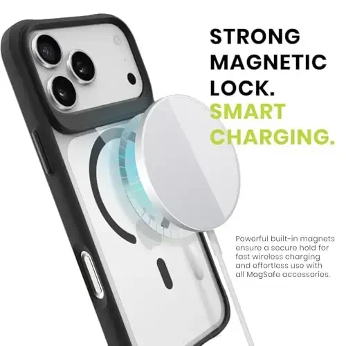 Head Case Designs Rasmiy Litsenziyalangan Chelsea Futbol Klubi Logotipi Logotipi Belgisi Qora Zarbadan Himoya Bumper Qutisi [Harbiy Sifat Himoyasi] Muvofiq va MagSafe Apple iPhone 13 Pro bilan mos keladi - 4