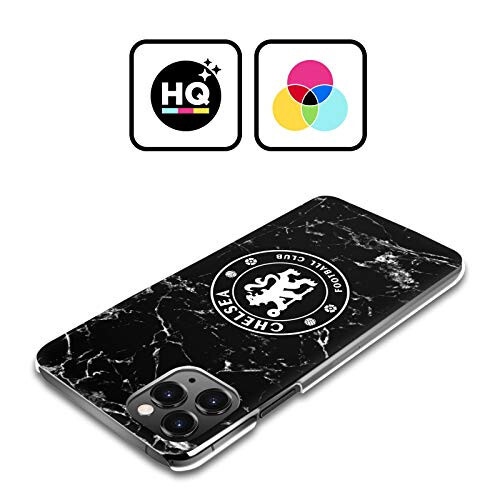 Head Case Designs Rasmiy litsenziyalangan Chelsi Futbol Klubi Qora Marmar Gerbi Qattiq Orqa Qopqog'i Apple iPhone 13 Pro bilan mos keladi - 7