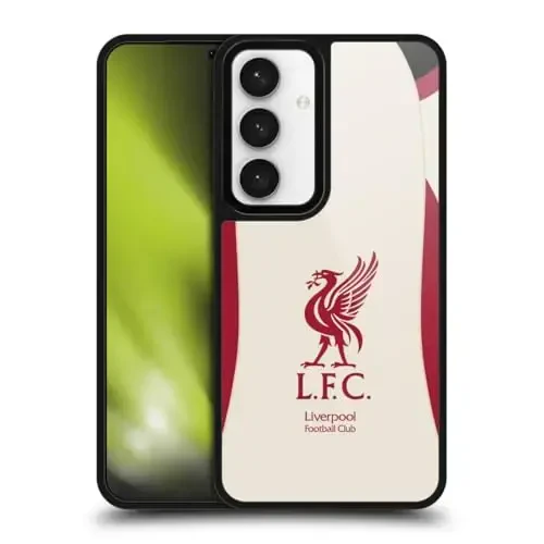 Head Case Designs Rasmiy litsenziyalangan Liverpool Football Club Away 2025/26 Kit Gel Armour Case [Harbiy standart himoya] Samsung Galaxy S24 5G bilan mos - 1