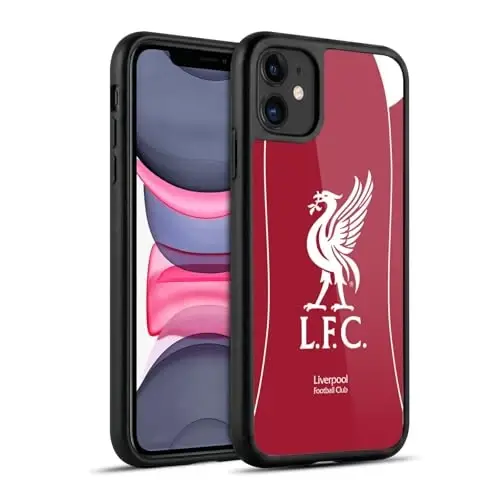 Head Case Designs Rasmiy Litsenziyalangan Liverpool Football Club Home 2025/26 Kit Gel Armour Case [Harbiy Darajadagi Himoya] Apple iPhone 11 bilan mos 