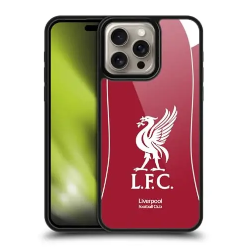 Head Case Designs Officially Licensed Liverpool Football Club Home 2025/26 Kit Gel Armour Case [Military Grade Protection] Compatible with Apple iPhone 16 Pro Max - HEAD CASE DESIGNS