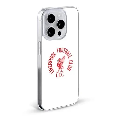 Head Case Designs Rasmiy litsenziyalangan Liverpool Football Club Red LFC On White Liver Bird Gel Case [Harbiy daraja] Apple iPhone 7/8 / SE 2020 & 2022 bilan mos va MagSafe bilan mos - 2