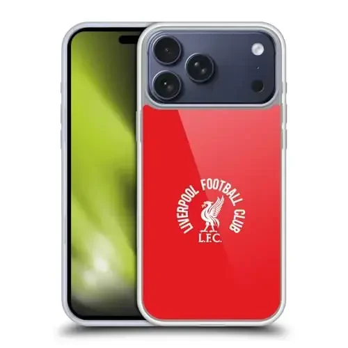 Head Case Designs Rasmiy Litsenziyalangan Liverpool Futbol Klubi Oq LFC Qizil Liver Bird Gel G'ilofida [Harbiy Darajadagi Himoya] Apple iPhone 17 Pro Max bilan mos - 4