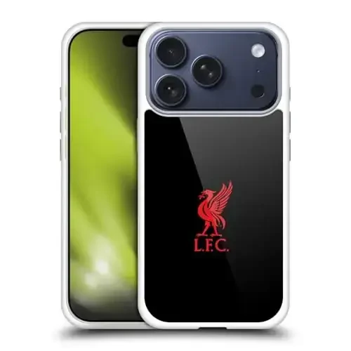 Head Case Designs Rasmiy litsenziyalangan Liverpool Futbol Klubi Qizil Logotipi Qora Liver Bird Gel G'ilofi [Harbiy Darajadagi Himoya] Apple iPhone 17 Pro bilan mos keladi - 4