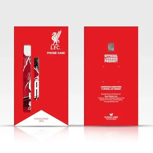 Head Case Designs Rasmiy Litsenziyalangan Liverpool Futbol Klubi Uy 2025/26 To'plam Gel Armour Case [Harbiy Darajadagi Himoya] Apple iPhone XR bilan mos keladi - 5