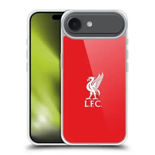 Head Case Designs Rasmiy litsenziyalangan Liverpool futbol klubining Oq logotipi Qizil Liver Bird Gel g'ilofida [Harbiy darajadagi himoya] Apple iPhone 17 Air bilan mos - 4