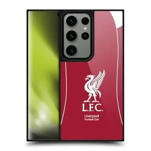 Head Case Designs Rasmiy litsenziyalangan Liverpul futbol klubi Home 2025/26 Kit Gel Armour Case [Harbiy darajadagi himoya] Samsung Galaxy S24 Ultra 5G bilan mos keladi 