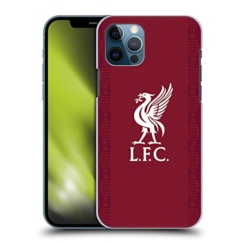 Head Case Designs Rasmiy litsenziyalangan Liverpul Futbol Klubi Uy Formasi 2022/23 Qattiq Orqa Qopqog'i Apple iPhone 12 / iPhone 12 Pro bilan mos keladi - 1