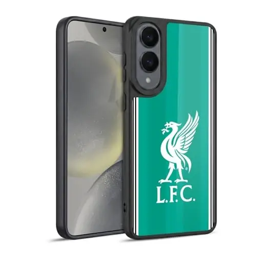Head Case Designs Rasmiy Litsenziyali Liverpool Futbol Klubi Uchinchi 2025/26 Forma Gel Armor G‘ilofi [Harbiy Darajadagi Tushishdan Himoya] Samsung Galaxy S25 Edge bilan mos keladi 