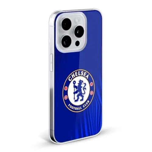 Head Case Designs Officially Licensed Chelsea Football Club Super Graphic Crest Hard Back Case Compatible with Apple iPhone 13 Pro - 2