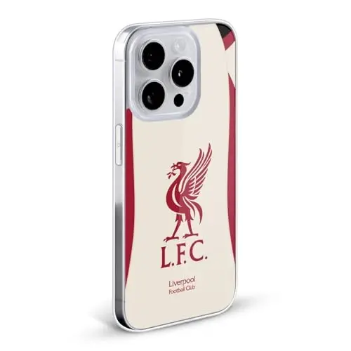 Head Case Designs Officially Licensed Liverpool Football Club Away 2025/26 Kit Gel Case [Military Grade Protection] Compatible with Apple iPhone 12 Pro Max and Compatible with MagSafe - 3