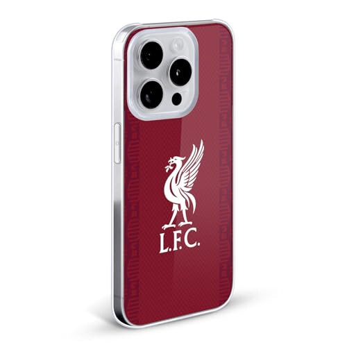 Head Case Designs Resmi Lisanslı Liverpool Futbol Kulübü Ev 2022/23 Formu Sert Arka Kılıf Apple iPhone 12 / iPhone 12 Pro ile Uyumlu - 5