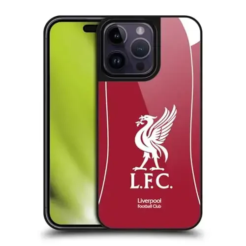 Head Case Designs Officially Licensed Liverpool Football Club Home 2025/26 Kit Gel Armour Case [Military Grade Protection] Compatible with Apple iPhone 14 Pro Max 