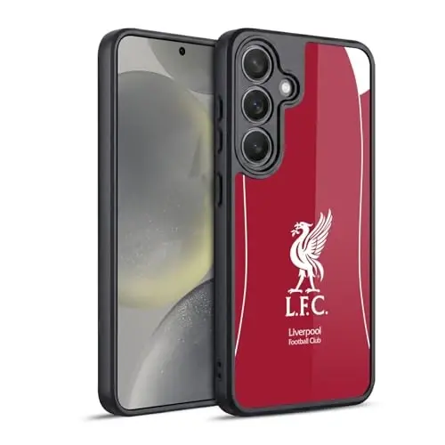 Head Case Designs Officially Licensed Liverpool Football Club Home 2025/26 Kit Gel Armour Case [Military Grade Protection] Compatible with Samsung Galaxy S24 5G - 4