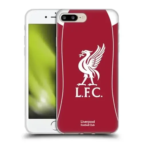 Head Case Designs Officially Licensed Liverpool Football Club Home 2025/26 Kit Gel Case [Military Grade Protection] Compatible with Apple iPhone 7 Plus/iPhone 8 Plus 