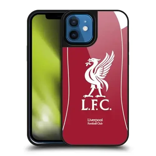 Head Case Designs Officially Licensed Liverpool Football Club Home 2025/26 Kit Gel Armour Case [Military Grade Protection] Compatible with Apple iPhone 12 / iPhone 12 Pro - 1
