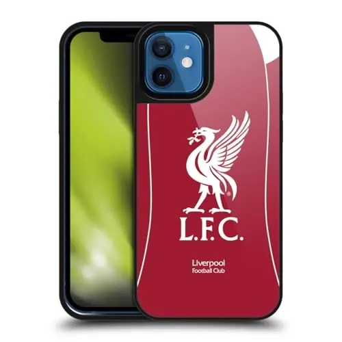 Head Case Designs Officially Licensed Liverpool Football Club Home 2025/26 Kit Gel Armour Case [Military Grade Protection] Compatible with Apple iPhone 12 / iPhone 12 Pro - 4
