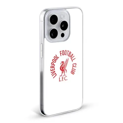 Head Case Designs Officially Licensed Liverpool Football Club Red LFC On White Liver Bird Gel Case [Military Grade] Compatible with Apple iPhone 12 / iPhone 12 Pro and Compatible with MagSafe - HEAD CASE DESIGNS (1)