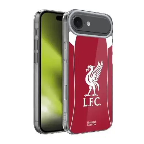 Head Case Designs Officially Licensed Liverpool Football Club Home 2025/26 Kit Gel Case [Military Grade Protection] Compatible with Apple iPhone 17 Air - HEAD CASE DESIGNS (1)