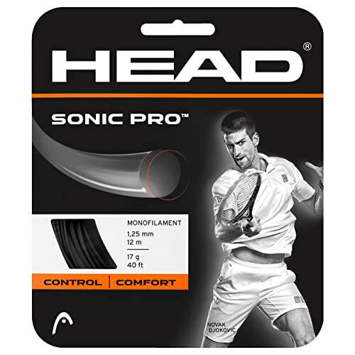 HEAD Sonic Pro Monofilament Tennis Racket String 12m Set - 2