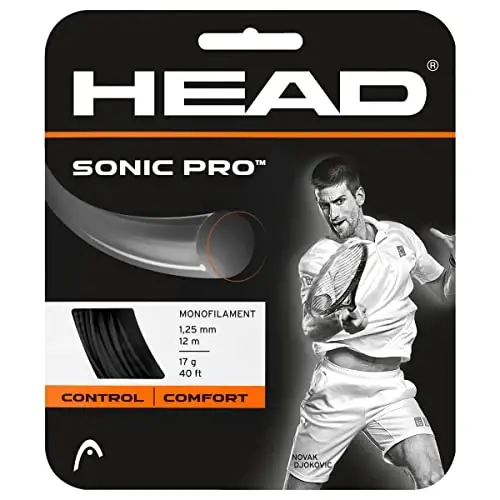 HEAD Sonic Pro Monofilament Tennis Racket String 12m Set - 1