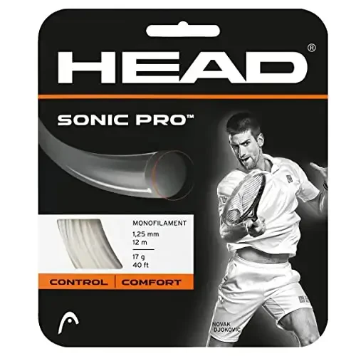 HEAD Sonic Pro Monofilament Tennis Racket String 12m Set - HEAD