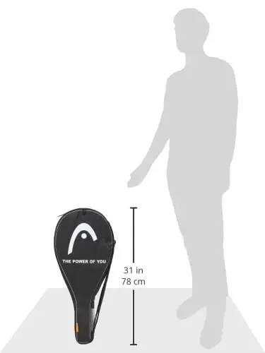 HEAD Tennis Racquet Cover Bag - Lightweight Padded Racket Carrying Bag w/Adjustable Shoulder Strap 