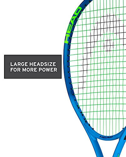 HEAD Ti. Conquest Tenis Raketi - Önceden Gerilmiş Hafif Denge 27 inç Raketi - 4 3/8 inç Kulp, Mavi - 8