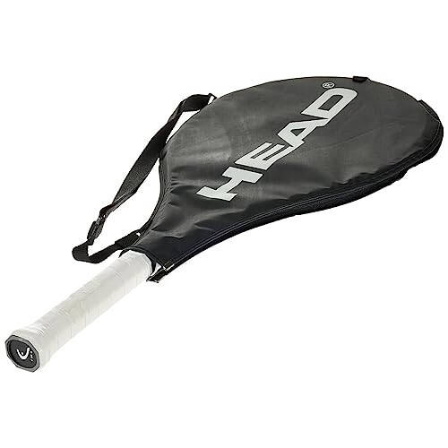 HEAD Ti. Conquest Tennis Racket - Pre-Strung Head Light Balance 27 Inch Racquet - 4 1/2 in Grip, Blue - 4