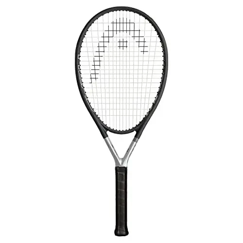 HEAD Ti S6 Tennis Racket - Pre-Strung Head Heavy Balance 27.75 Inch Adult Racquet - 4 1/8 In Grip - HEAD