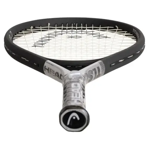 HEAD Ti S6 Tennis Racket - Pre-Strung Head Heavy Balance 27.75 Inch Adult Racquet - 4 1/4 In Grip - 3
