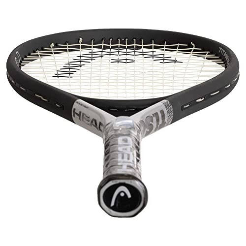 HEAD Ti S6 Tennis Racket - Pre-Strung Head Heavy Balance 27.75 Inch Adult Racquet - 4 3/8 In Grip - 6