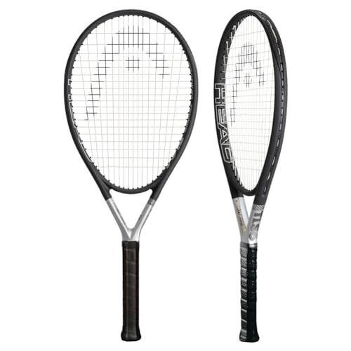 HEAD Ti S6 Tennis Racket - Pre-Strung Head Heavy Balance 27.75 Inch Adult Racquet - 4 3/8 In Grip - 3