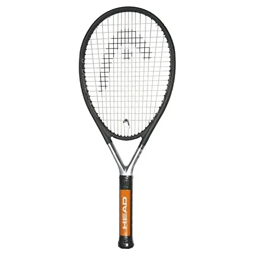 Head Ti S6 Tennis Racket Pre-Strung Head Heavy Balance 27.75 Inch Racquet - 4 1/2 in Grip - HEAD