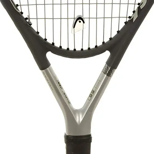 Head Ti S6 Tennis Racket Pre-Strung Head Heavy Balance 27.75 Inch Racquet - 4 1/2 in Grip - 3