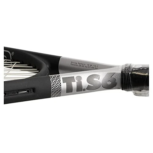 HEAD Ti S6 Tennis Raketi - Oldindan Tortilgan Boshi Og'ir Balans 27.75 Dyuymli Kattalar Raketi - 4 3/8 Dyuymli Tutqich - HEAD