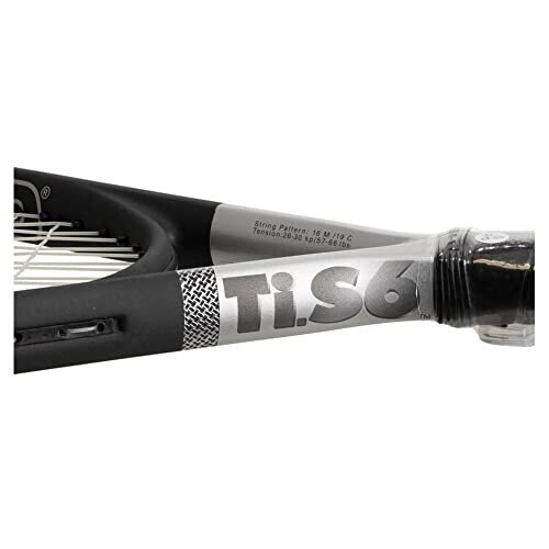 HEAD Ti S6 Tennis Raketi - Oldindan Tortilgan Boshi Og'ir Balans 27.75 Dyuymli Kattalar Raketi - 4 3/8 Dyuymli Tutqich 