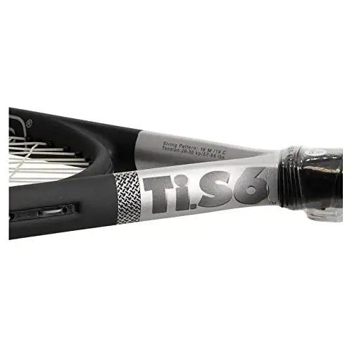 HEAD Ti S6 Tennis Raketkasi - Oldindan torlangan Bosh og'ir muvozanat 27.75 dyuymli kattalar raketkasi - 4 1/8 dyuymli tutqich - 5