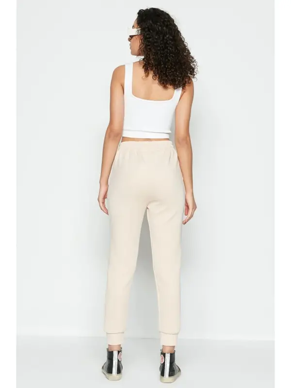 Headline Tracksuit Bottoms 803 Cream-Ecru - 5
