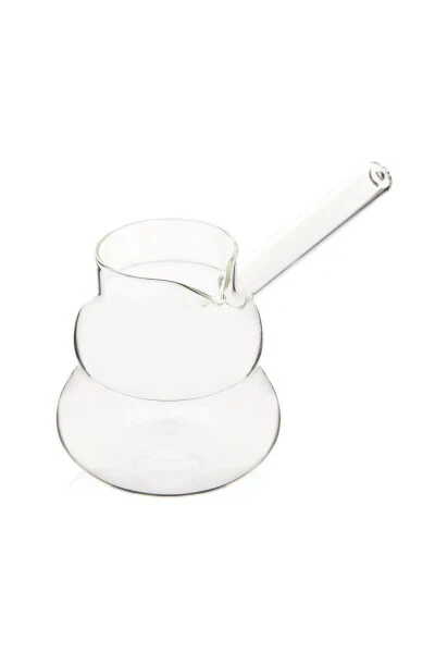 Heat-Resistant Glass Coffee Pot with Strip - GENEL MARKALAR (1)