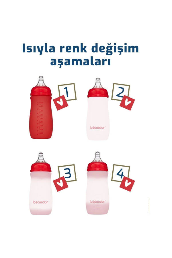Heat-Sensitive Color Changing Baby Bottle 260ml 52302 - 3
