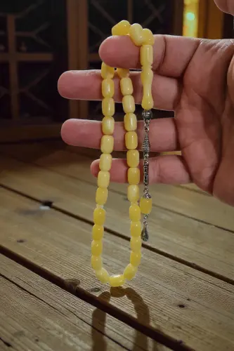 Heated Amber Scented Tasbih Prayer Beads Amber Resin Stone - 3