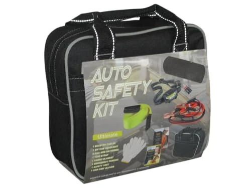 Heavy Duty and Portable Ultimate Auto Safety Kit for Roadside Emergencies - 2